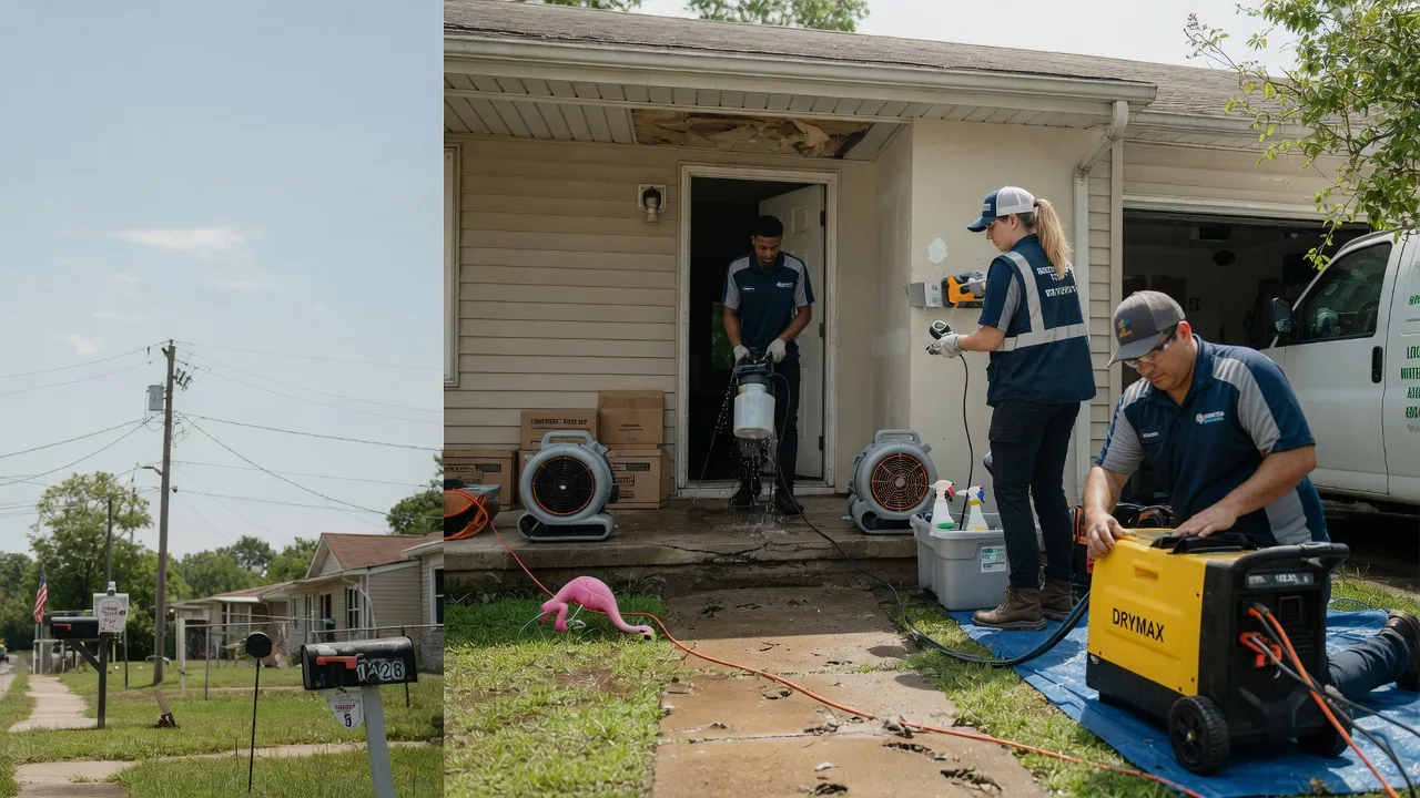 Storm Damage Water Removal in Hoffman Estates, IL near me